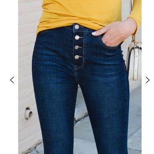 Heidi Button Fly Jeans